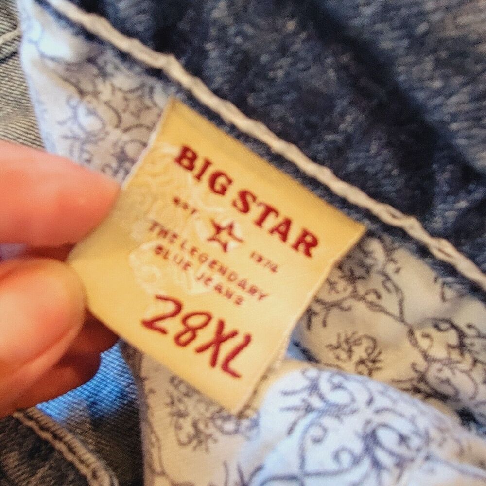 Big Star Jeans Womens Size 28 XL x 32 L Maddie - Picture 10 of 14